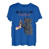Herren Schwarzer Labrador Retriever Black Lab Dad Labbi Hunde T-Shirt