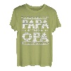 Herren Ich habe zwei Titel Papa und Opa Shirts T-Shirt