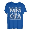 Herren Ich habe zwei Titel Papa und Opa Shirts T-Shirt