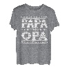 Herren Ich habe zwei Titel Papa und Opa Shirts T-Shirt