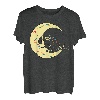 Dia de Los Muertos Katze Mond Zuckerschädel Gothic T-Shirt