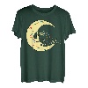 Dia de Los Muertos Katze Mond Zuckerschädel Gothic T-Shirt