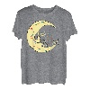Dia de Los Muertos Katze Mond Zuckerschädel Gothic T-Shirt