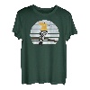 Wiedehopf im Schnee Vogel Vogelfreund Biologe Ornithologe T-Shirt