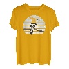 Wiedehopf im Schnee Vogel Vogelfreund Biologe Ornithologe T-Shirt