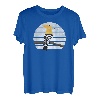 Wiedehopf im Schnee Vogel Vogelfreund Biologe Ornithologe T-Shirt