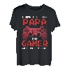 Herren Lustiges Gamer Zocker Videospiele Für Papa Vater T-Shirt