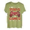 Herren Lustiges Gamer Zocker Videospiele Für Papa Vater T-Shirt
