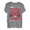 Herren Lustiges Gamer Zocker Videospiele Für Papa Vater T-Shirt