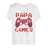 Herren Lustiges Gamer Zocker Videospiele Für Papa Vater T-Shirt