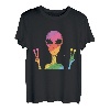 Gay Gaylien Alien LGBTQ Queer Trans Bi Regenbogen CSD Shirt
