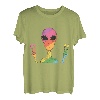 Gay Gaylien Alien LGBTQ Queer Trans Bi Regenbogen CSD Shirt