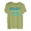 Brady The Man The Myth The Legend Personalisierte Jungen T-Shirt