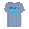 Brady The Man The Myth The Legend Personalisierte Jungen T-Shirt