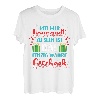 Mit Mir Verwandt Zu Sein Lustiges Weihnachtsoutfit Christmas T-Shirt
