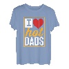 I Heart Hot Dads Red Heart Love DILFs Summer T-Shirt