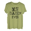 Lustiger Papa Witz Vatertag - Best Daddy Ever T-Shirt