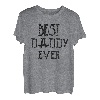 Lustiger Papa Witz Vatertag - Best Daddy Ever T-Shirt
