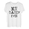 Lustiger Papa Witz Vatertag - Best Daddy Ever T-Shirt