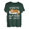 Süßes Schlafendes Faultier Positiv Auf Müde Getestet Schlaf T-Shirt