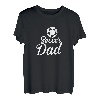 Fußballspieler Trainer Fußball Fan Liebhaber Papa Vater Papa T-Shirt