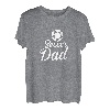 Fußballspieler Trainer Fußball Fan Liebhaber Papa Vater Papa T-Shirt