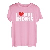 I Love Hot Moms Lustiges rotes Herz Love Mom Milfs T-Shirt