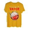 unterschätze niemals Papa Vater Chef Anti Vegan T-Shirt