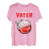 unterschätze niemals Papa Vater Chef Anti Vegan T-Shirt