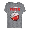 unterschätze niemals Papa Vater Chef Anti Vegan T-Shirt