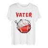unterschätze niemals Papa Vater Chef Anti Vegan T-Shirt