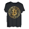 BitCoin Logo Icon Kryptowährung Bekleidung Crypto BTC T-Shirt
