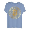 BitCoin Logo Icon Kryptowährung Bekleidung Crypto BTC T-Shirt