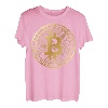 BitCoin Logo Icon Kryptowährung Bekleidung Crypto BTC T-Shirt