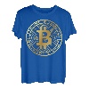 BitCoin Logo Icon Kryptowährung Bekleidung Crypto BTC T-Shirt