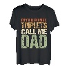 Herren Meine Lieblingsdrillinge nennen mich Papa T-Shirt