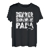 Herren Berner Sennenhund Papa Hundepapa Vater Herrchen Bernersennen T-Shirt