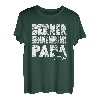 Herren Berner Sennenhund Papa Hundepapa Vater Herrchen Bernersennen T-Shirt