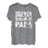 Herren Berner Sennenhund Papa Hundepapa Vater Herrchen Bernersennen T-Shirt
