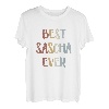 Herren Best Sascha Ever Retro Vintage Vornamen Geschenk T-Shirt