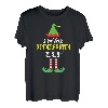 Ich bin der Kindergarten Elf Passende Gruppe Weihnachtsfeier Weihnachten T-Shirt