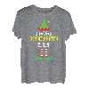 Ich bin der Kindergarten Elf Passende Gruppe Weihnachtsfeier Weihnachten T-Shirt