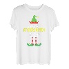 Ich bin der Kindergarten Elf Passende Gruppe Weihnachtsfeier Weihnachten T-Shirt
