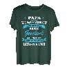 Herren Papa Geschenk Vater Geschenkidee Vatertag Bester Papa Lustig T-Shirt