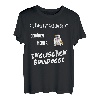 Hundebesitzer englische Bulldogge Hundehaare Hunde Fellnase T-Shirt