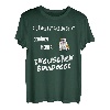 Hundebesitzer englische Bulldogge Hundehaare Hunde Fellnase T-Shirt