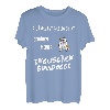 Hundebesitzer englische Bulldogge Hundehaare Hunde Fellnase T-Shirt