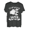 Herren Papa von Drillingen Vatertag Drillingsvater Drillingspapa T-Shirt