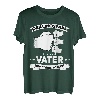 Herren Papa von Drillingen Vatertag Drillingsvater Drillingspapa T-Shirt
