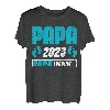 Herren Papa Loading 2023 | Werdender Papa Vater Ankündigung Baby T-Shirt